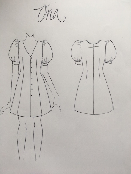Pattern Dress ONA